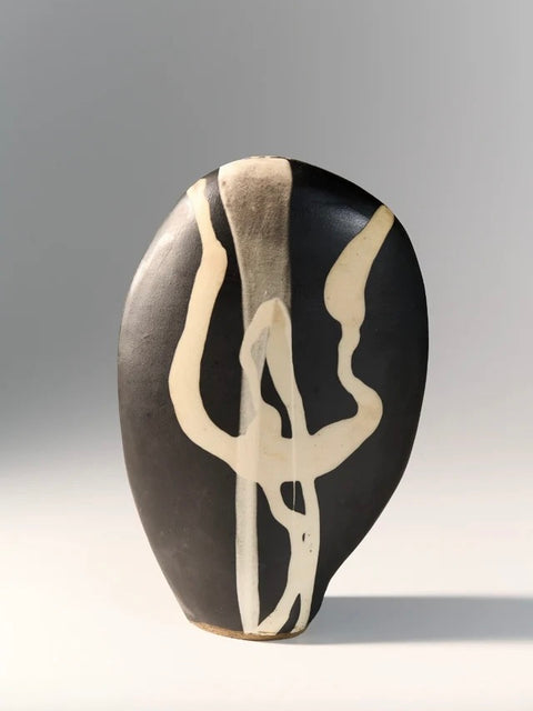 Decorative Vessel Black White | Monika Debus