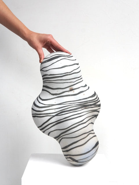 Decorative object striped | Monika Debus