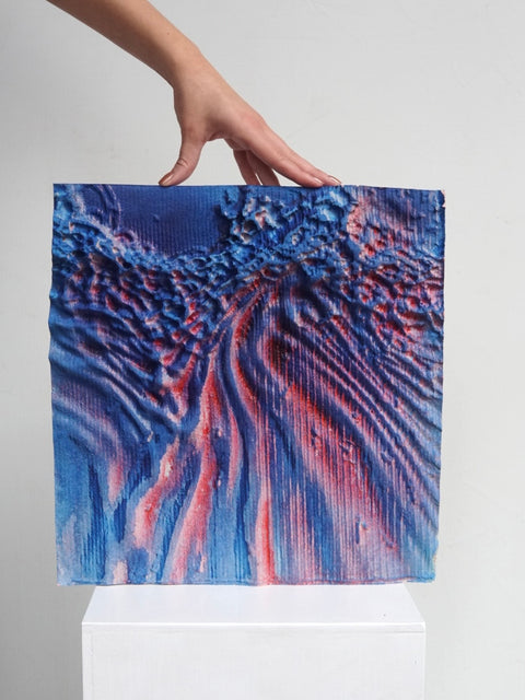 Groove object blue purple - Wilem Cousins