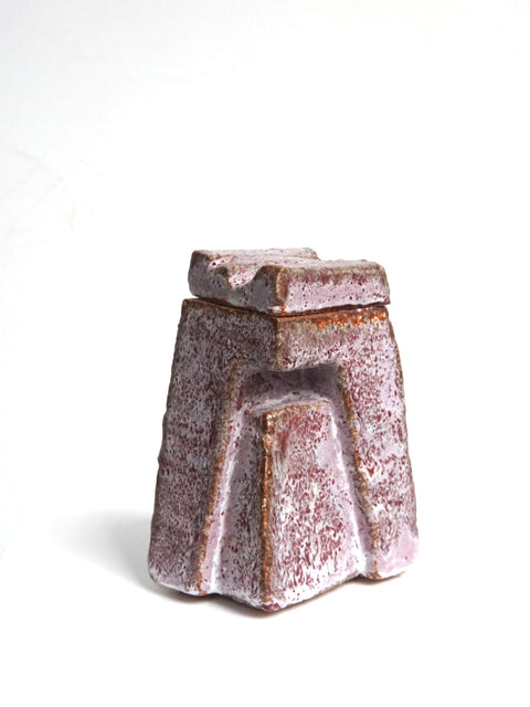 Box purple gold luster - Yves de Block