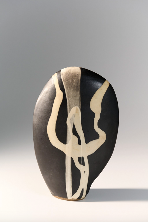 Decorative Vessel Black White | Monika Debus