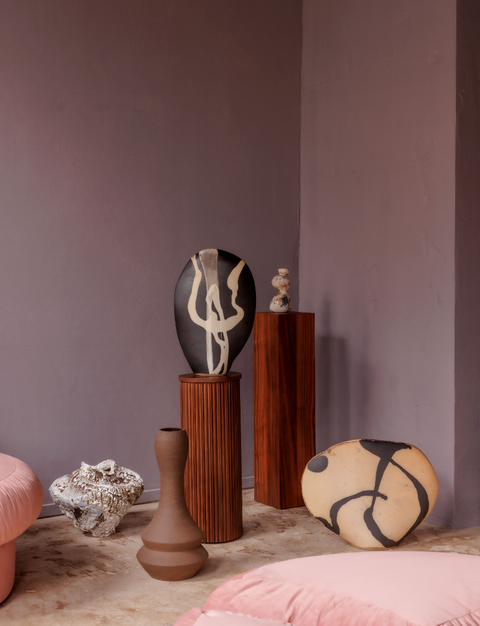 Decorative Vessel Black White | Monika Debus