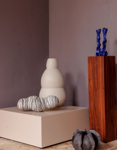 Decorative object striped | Monika Debus
